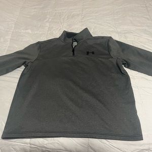 Men’s Large Under Armour Gray Quarter Zip